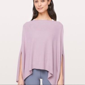 Lululemon poncho.